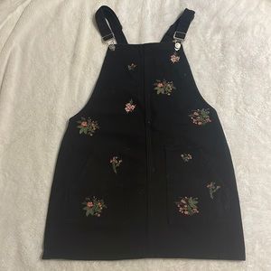 Floral overall dress